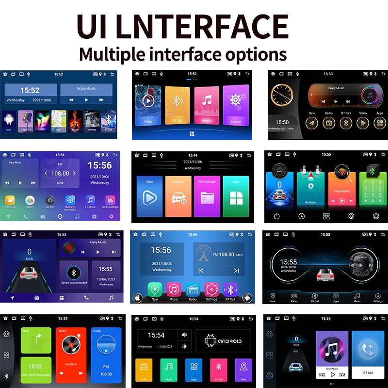 Central control screen/Android screen/navigation screen(8GB running memory product)