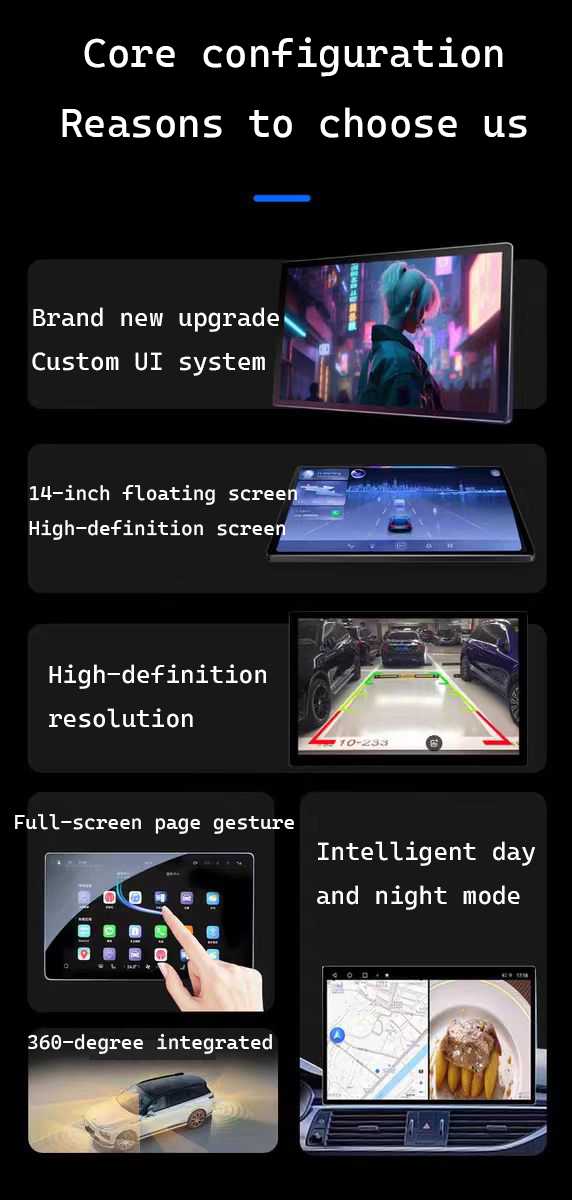 Central control screen/Android screen/navigation screen(15inch)