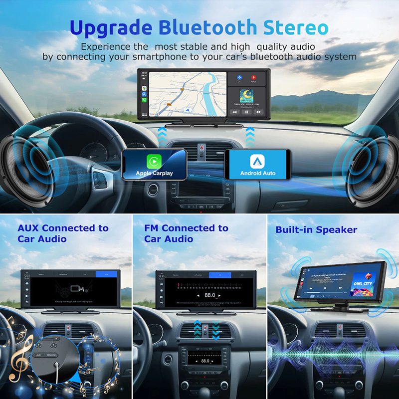 Wireless Portable Smart Screen for Car