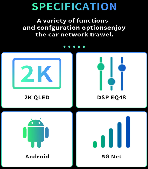 Central control screen/Android screen/navigation screen(13inch)