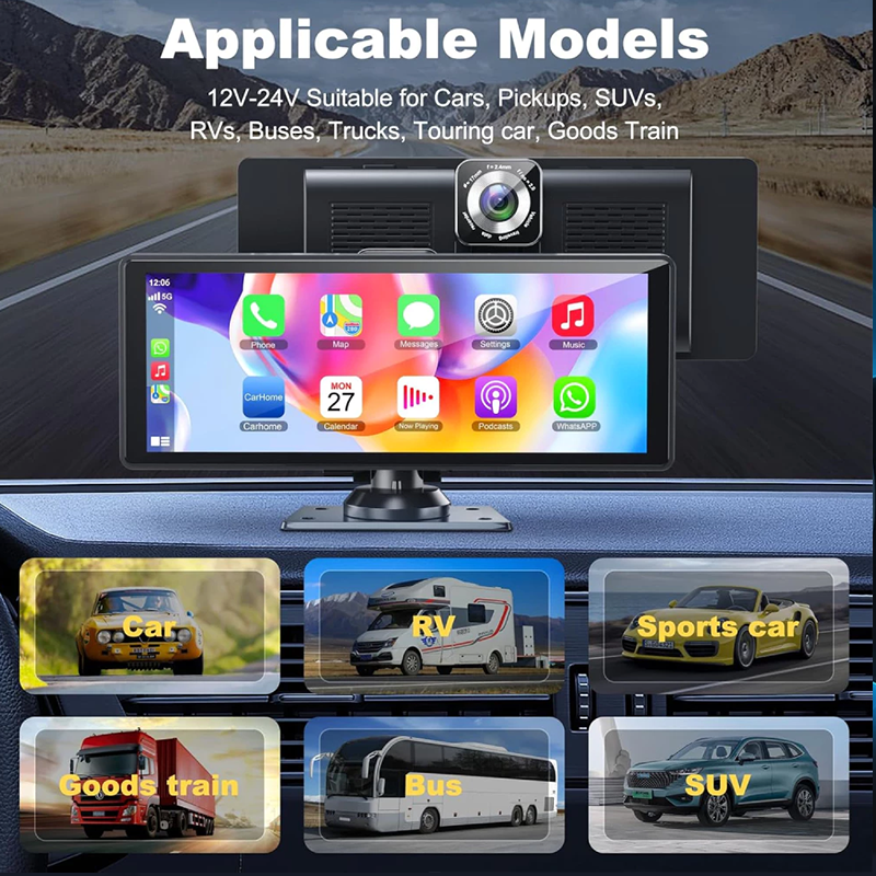 Wireless Portable Smart Screen for Car