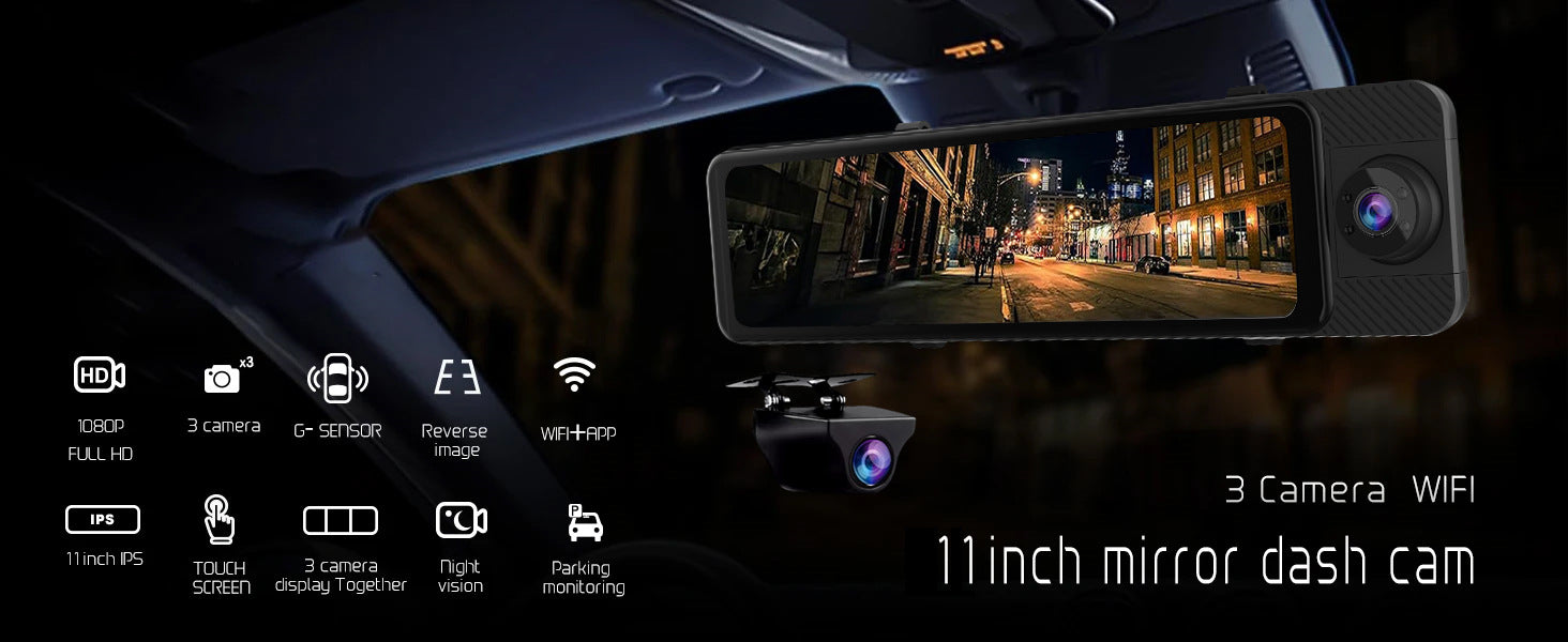 Streaming media dashcam（1080P）