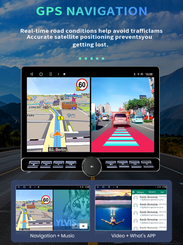 Central control screen/Android screen/navigation screen(13inch)