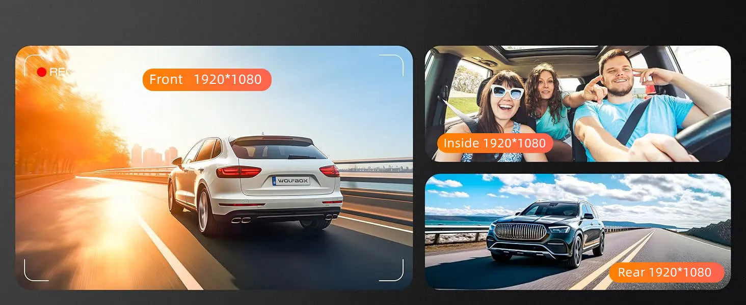 Streaming media dashcam（1080P）