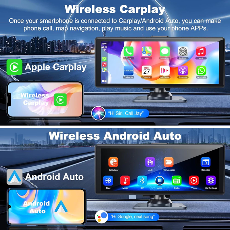 Wireless Portable Smart Screen for Car