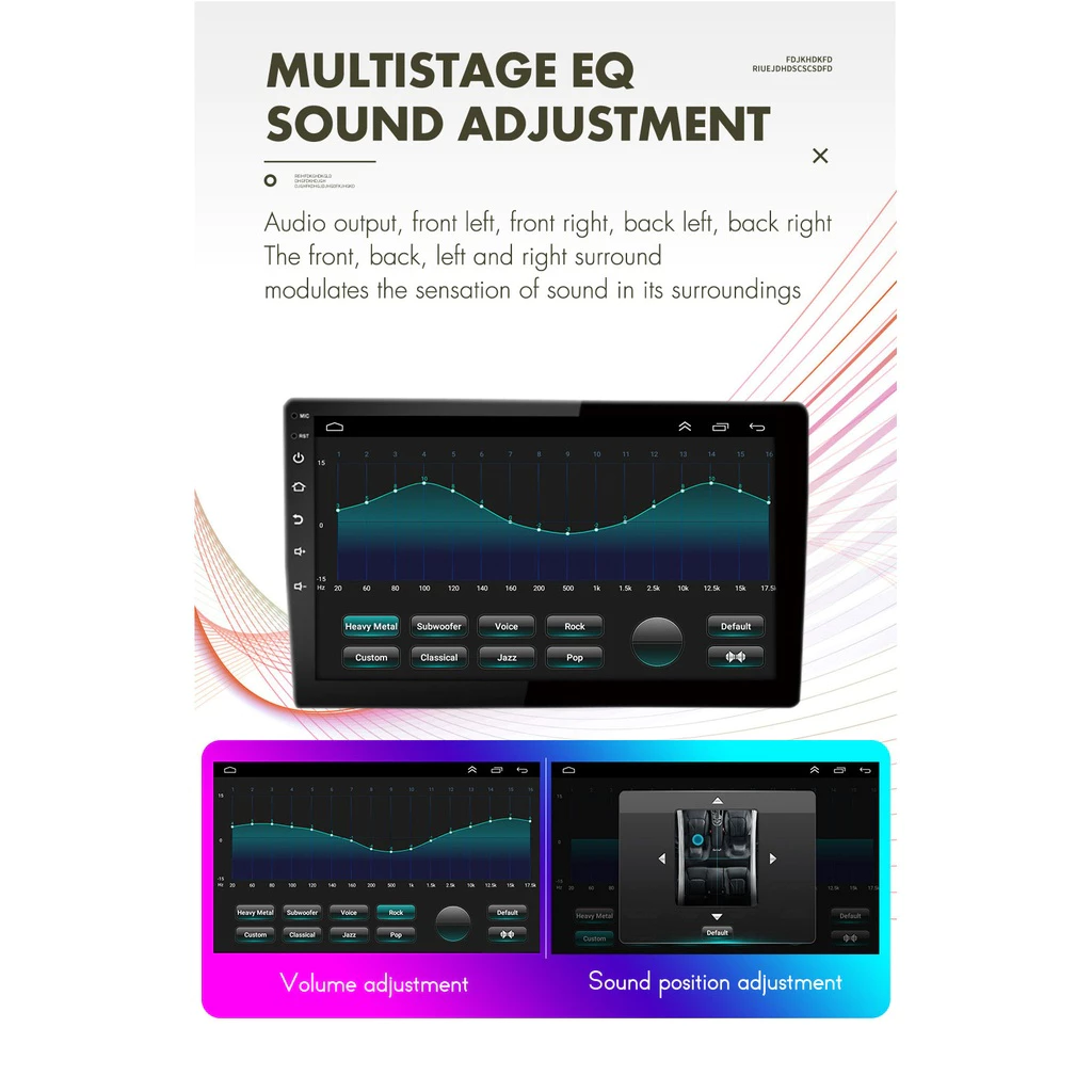 Central control screen/Android screen/navigation screen(8GB running memory product)